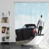 Fast & Furious 6 Movie Dominic Toretto Bath Shower Curtain