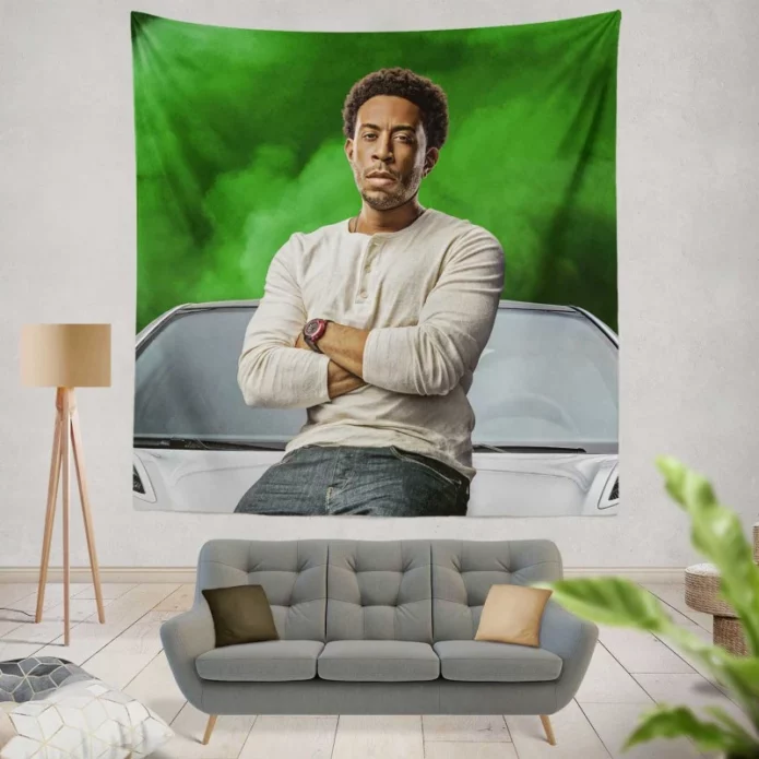 Fast & Furious 9 Movie Ludacris Tej Wall Hanging Tapestry