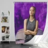 Fast & Furious 9 Movie Nathalie Emmanuel Ramsey Bath Shower Curtain