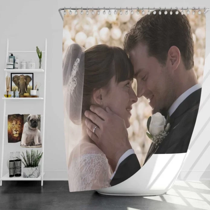 Fifty Shades Freed Movie Romantic Bath Shower Curtain
