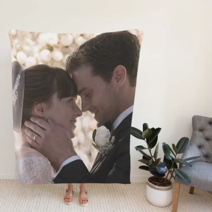 Fifty Shades Freed Movie Romantic Fleece Blanket