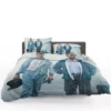 Ford v Ferrari Movie Christian Bale Matt Damon Bedding Set