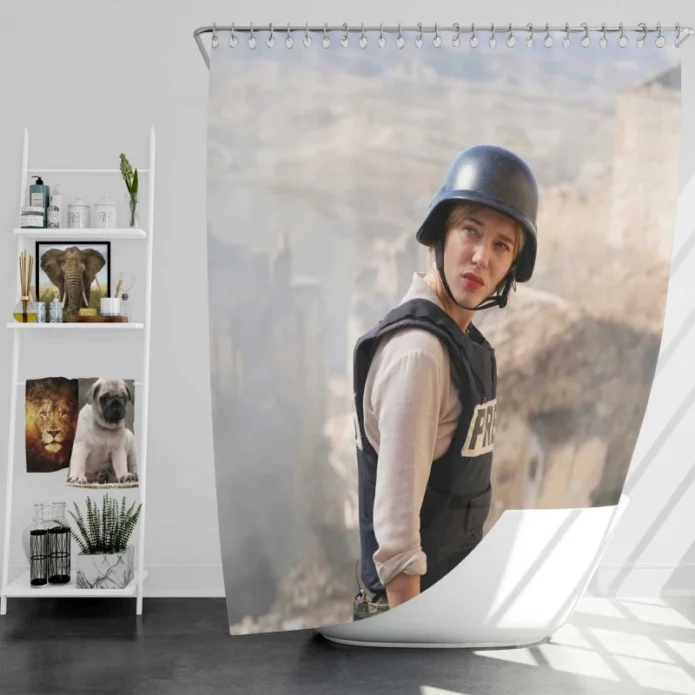 France Movie Lea Seydoux Bath Shower Curtain