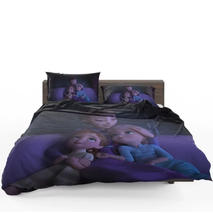 Frozen 2 Movie Elsa Anna Queen Iduna Bedding Set