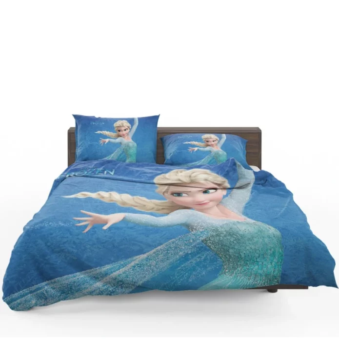 Frozen Movie Elsa Princess Bedding Set