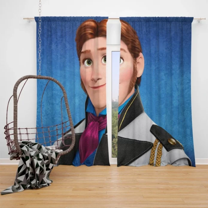 Frozen Movie Window Curtain