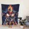 Ghost Rider Movie Fleece Blanket