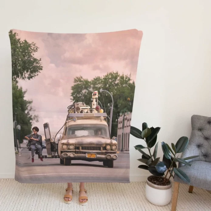 Ghostbusters Afterlife Movie Mckenna Grace Fleece Blanket