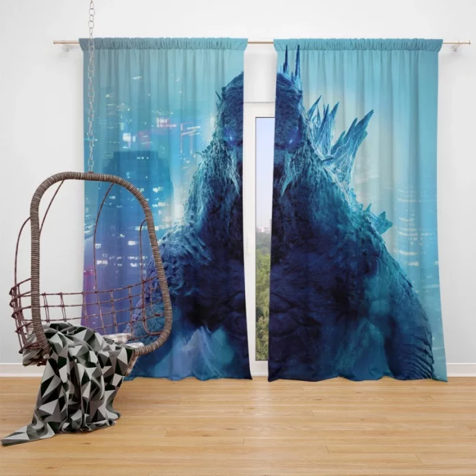 Godzilla vs Kong Movie Window Curtain