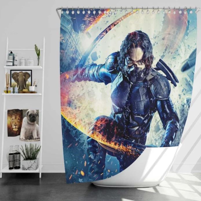 Guardians Movie Bath Shower Curtain