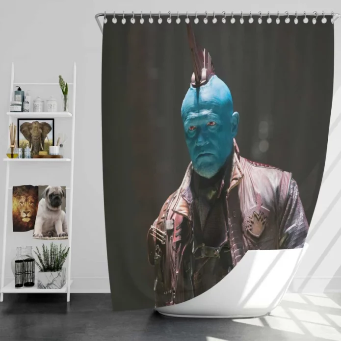 Guardians of the Galaxy Vol 2 Movie Michael Rooker Yondu Bath Shower Curtain
