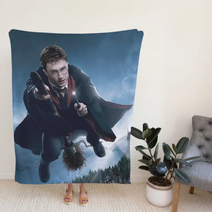 Harry Potter Movie Hogwarts Castle Fleece Blanket