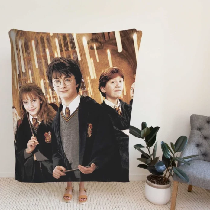 Harry Potter and the Chamber of Secrets Movie Fleece Blanket