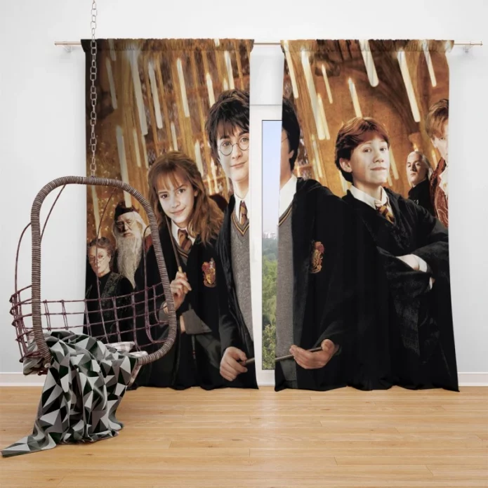 Harry Potter and the Chamber of Secrets Movie Window Curtain