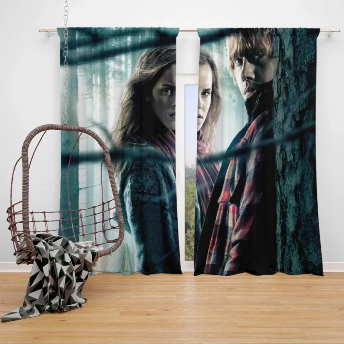 Harry Potter and the Deathly Hallows Part 1 Movie Window Curtain