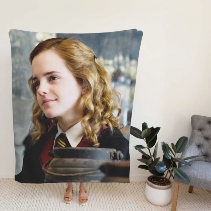 Harry Potter and the Half-Blood Prince Movie Emma Watson Hermione Granger Fleece Blanket