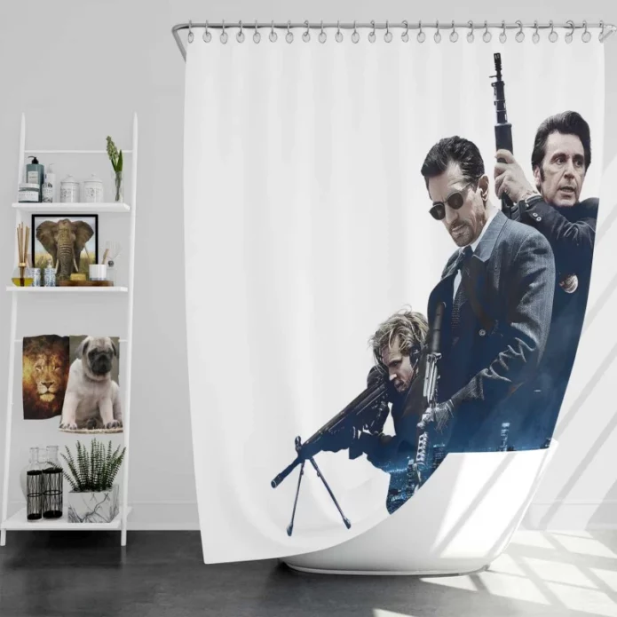 Heat Movie Val Kilmer Robert De Niro Bath Shower Curtain