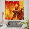 Hellboy Movie David Harbour Wall Hanging Tapestry