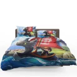 How To Train Your Dragon Movie Hiccup Chibi Bedding Set