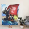 How To Train Your Dragon Movie Hiccup Chibi Fleece Blanket