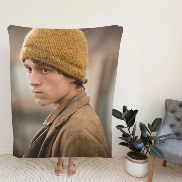 In the Heart of the Sea Movie Tom Holland Fleece Blanket