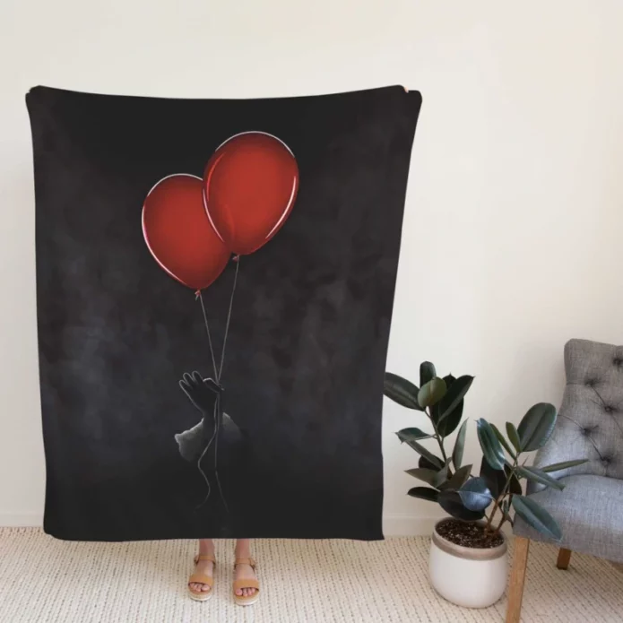 It Chapter 2 Two Pennywise Horror Movie Fleece Blanket