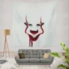 It Chapter Two Film Pennywise White Wall Hanging Tapestry