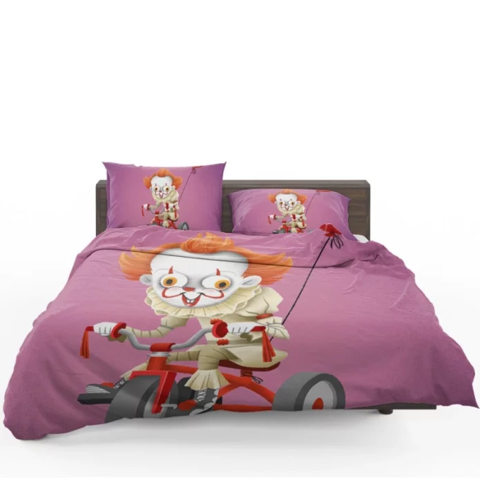 It Movie Clown Bedding Set