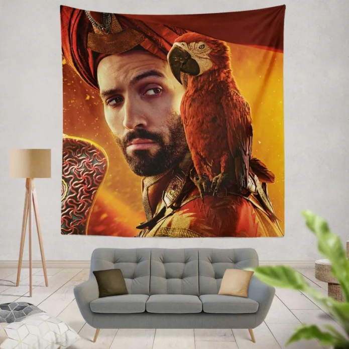 Jafar Marwan Kenzari In Aladdin Movie Wall Hanging Tapestry