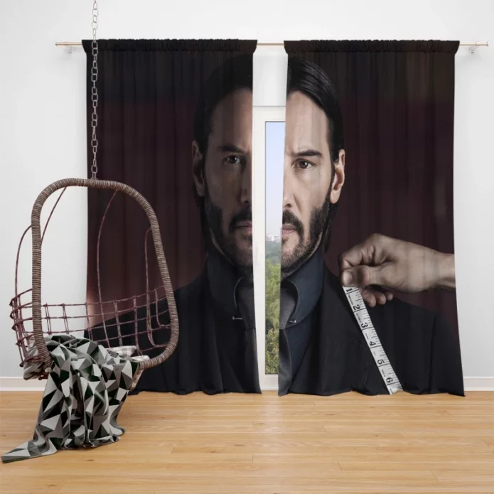 John Wick Chapter 2 Movie John Wick Window Curtain