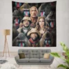 Jumanji The Next Level Movie Cast Poster Wall Hanging Tapestry