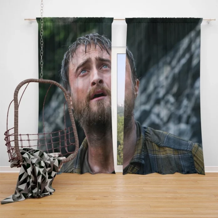 Jungle Movie Daniel Radcliffe Window Curtain