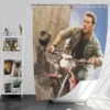Jurassic World Dominion Movie Chris Pratt Bath Shower Curtain