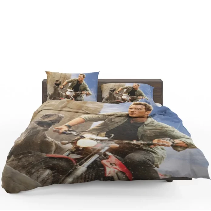 Jurassic World Dominion Movie Chris Pratt Bedding Set