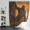 KONG VS GODZILLA Movie King Kong Bath Shower Curtain