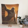 KONG VS GODZILLA Movie King Kong Fleece Blanket