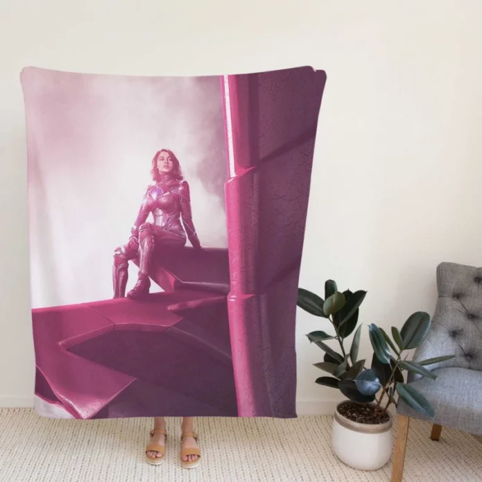 Kimberly Zord in Power Rangers Movie Fleece Blanket