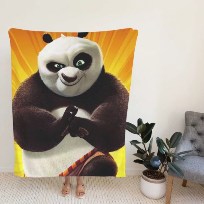 Kung Fu Panda 2 Movie Fleece Blanket