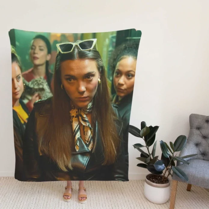 Last Night in Soho Movie Eloise Sandie Collins Fleece Blanket