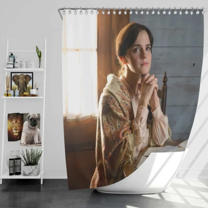 Little Women Movie Emma Watson Bath Shower Curtain