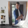 Love in the Villa Movie Tom Hopper Bath Shower Curtain