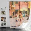 Luca Movie Luca Paguro Alberto Scorfano Bath Shower Curtain