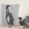 Luna Ronda Rousey in The Expendables 3 Movie Fleece Blanket