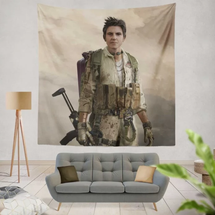 Marianne Peters in Army of the Dead Movie Wall Hanging Tapestry
