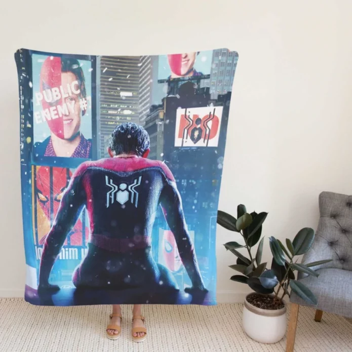Marvel Spider-Man No Way Home Movie MCU Fleece Blanket