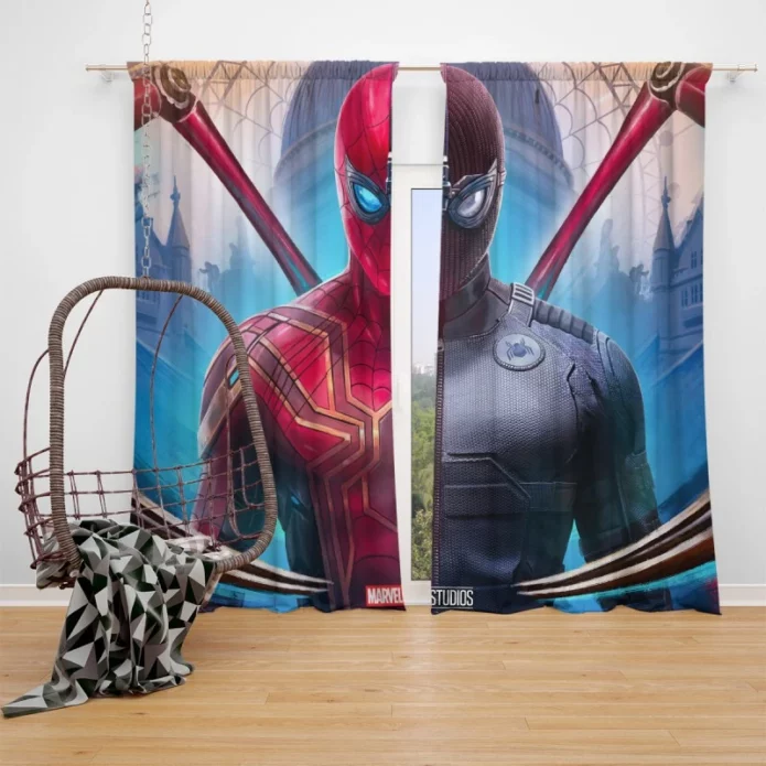Marvel Studios Spider-Man No Way Home Movie Window Curtain