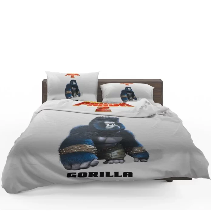 Master Gorilla in Kung Fu Panda 2 Movie Bedding Set