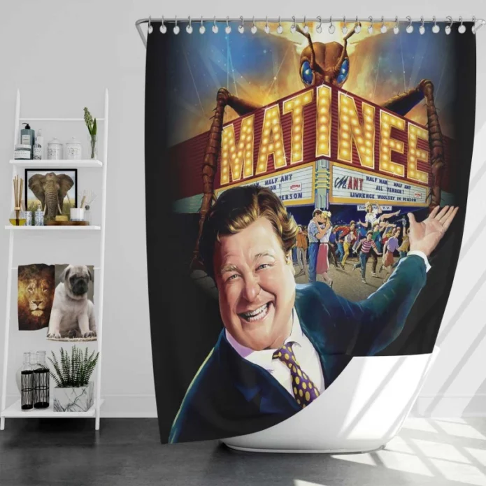 Matinee Movie Bath Shower Curtain