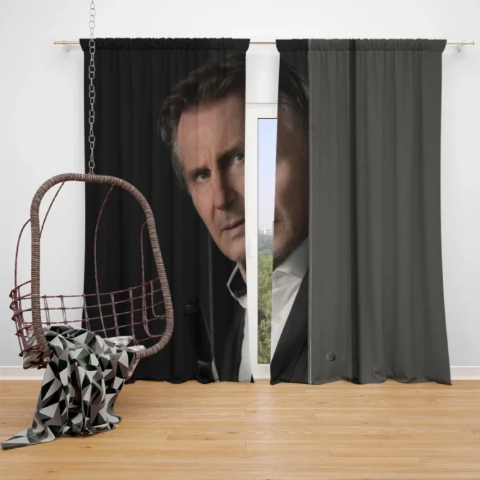 Memory Movie Liam Neeson Window Curtain