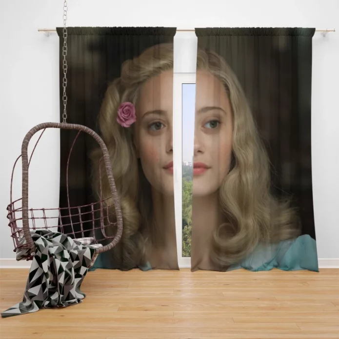 Miss Peregrines Home for Peculiar Children Movie Emma Bloom Ella Purnell Window Curtain